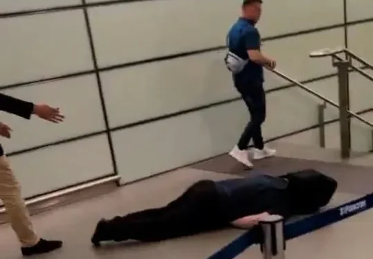 Tommy Robinson St.Pancras assault