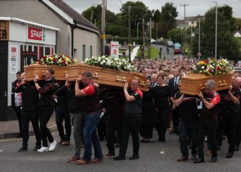Funeral murdered mother