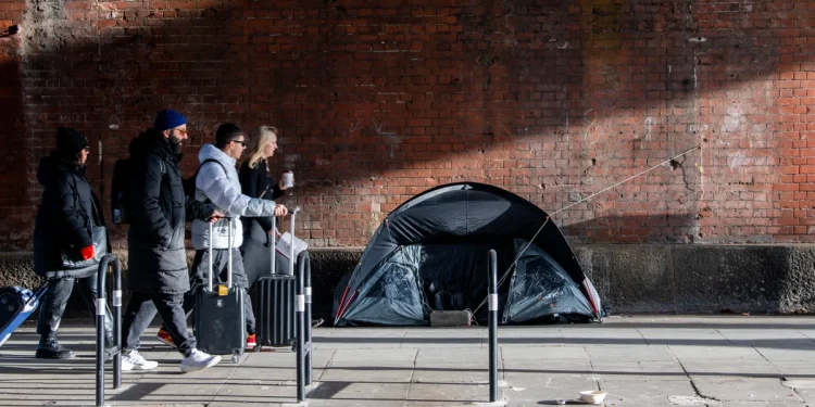 England homelessness crisis