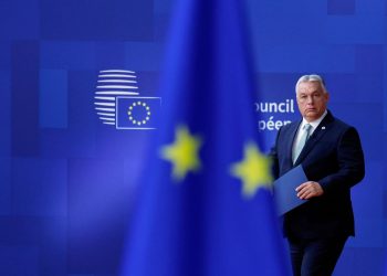 Hungary's Prime Minister Viktor Orban arrives at the European Council building in Brussels for an EU summit. Photo: Omar Havana/AP/dpa