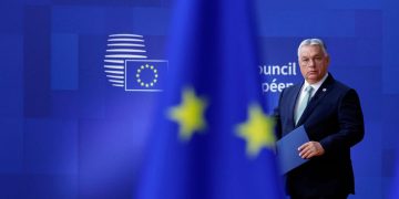 Hungary's Prime Minister Viktor Orban arrives at the European Council building in Brussels for an EU summit. Photo: Omar Havana/AP/dpa